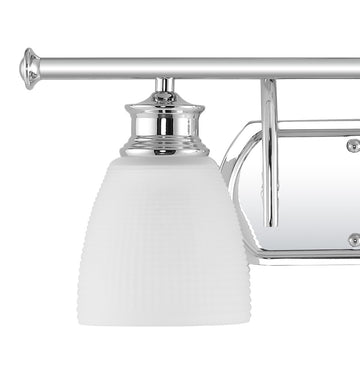 Beverly Metal/Glass Contemporary Modern LED Vanity Light - JONATHAN Y